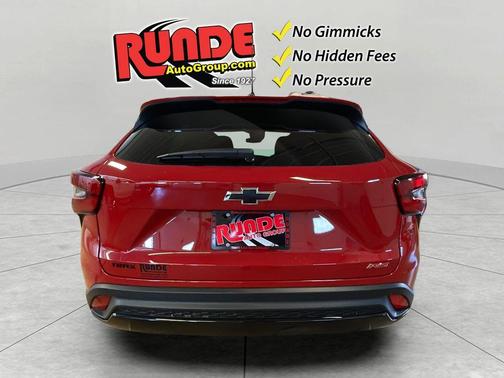 Red 2026 Chevrolet Trax 1RS