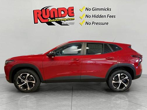 Red 2026 Chevrolet Trax 1RS