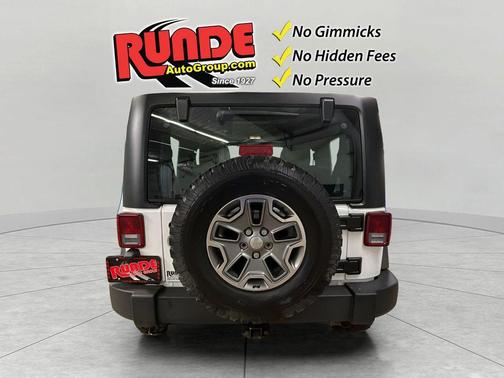 White 2016 Jeep Wrangler Rubicon