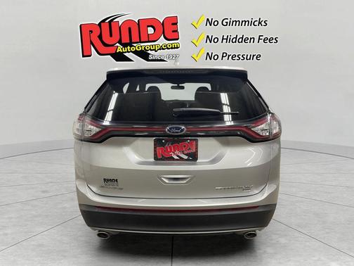 Silver 2018 Ford Edge Titanium