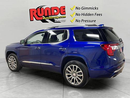 Blue 2023 GMC Acadia Denali