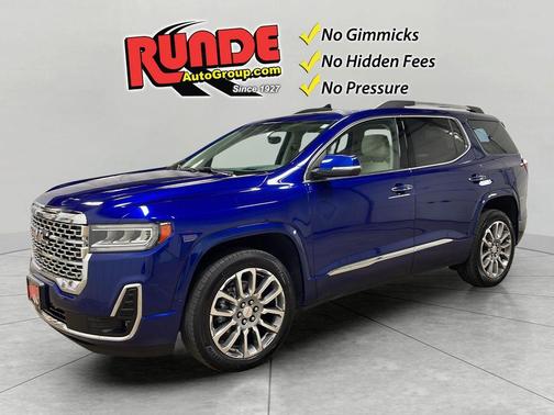 Blue 2023 GMC Acadia Denali