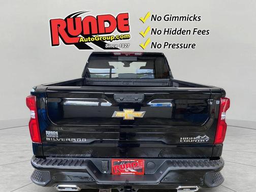 Black 2026 Chevrolet Silverado 1500 High Country