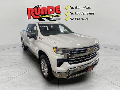 Summit White 2026 Chevrolet Silverado 1500 LTZ