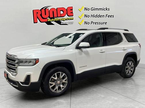 White 2020 GMC Acadia SLT