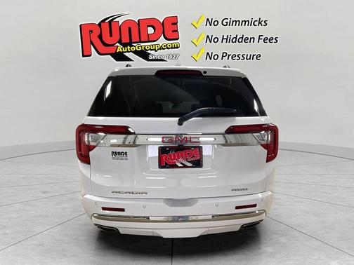 White 2023 GMC Acadia Denali