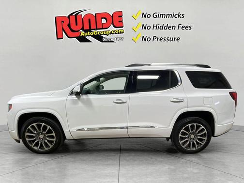 White 2023 GMC Acadia Denali