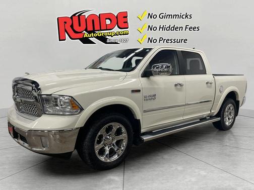 White 2018 RAM 1500 Laramie