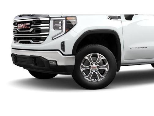 Glacier White 2026 GMC Sierra 1500 SLT
