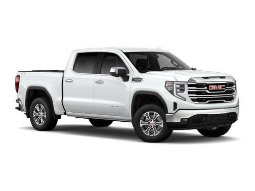 Glacier White 2026 GMC Sierra 1500 SLT