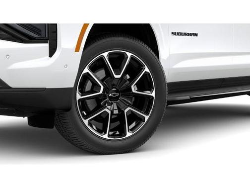 Summit White 2026 Chevrolet Suburban RST
