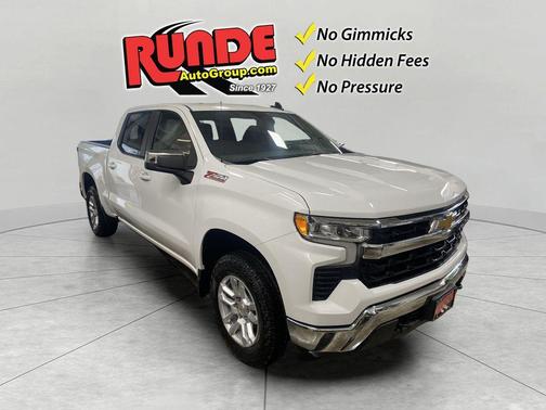 Summit White 2026 Chevrolet Silverado 1500 LT