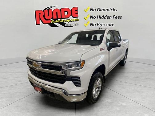 Summit White 2026 Chevrolet Silverado 1500 LT