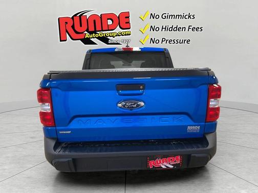 Blue 2022 Ford Maverick XL