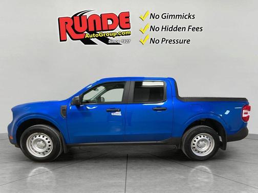 Blue 2022 Ford Maverick XL