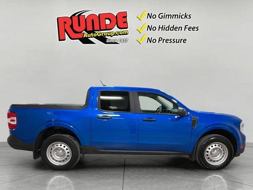 Blue 2022 Ford Maverick XL