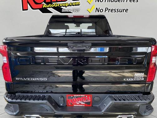 Black 2026 Chevrolet Silverado 1500 Custom Trail Boss