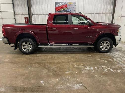 Red 2020 RAM 3500 Laramie