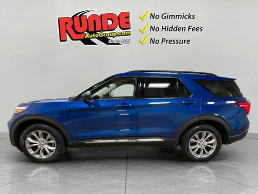 Blue 2020 Ford Explorer XLT