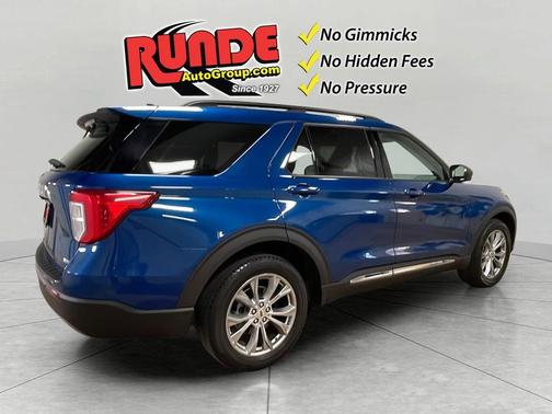 Blue 2020 Ford Explorer XLT