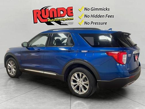 Blue 2020 Ford Explorer XLT