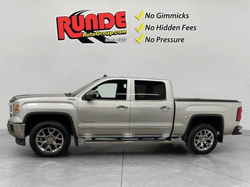 Silver 2014 GMC Sierra 1500 SLT