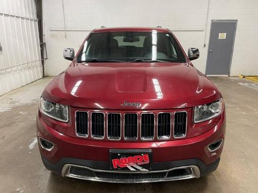 Red 2015 Jeep Grand Cherokee Limited
