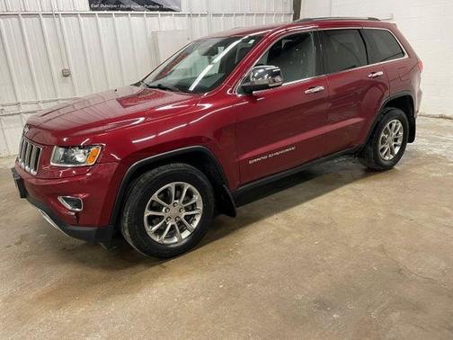 Red 2015 Jeep Grand Cherokee Limited