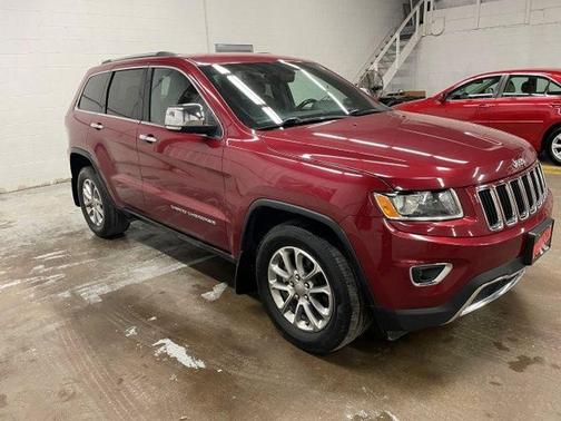 Red 2015 Jeep Grand Cherokee Limited