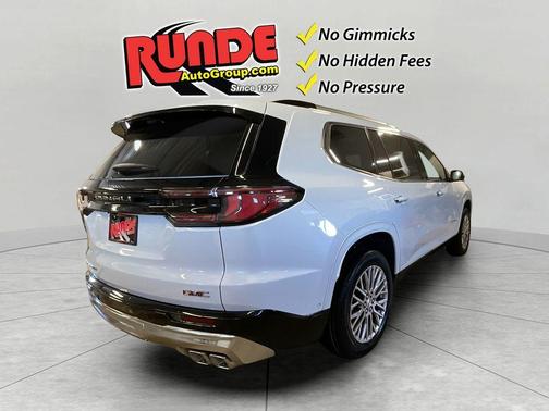 Glacier White 2026 GMC Acadia Denali