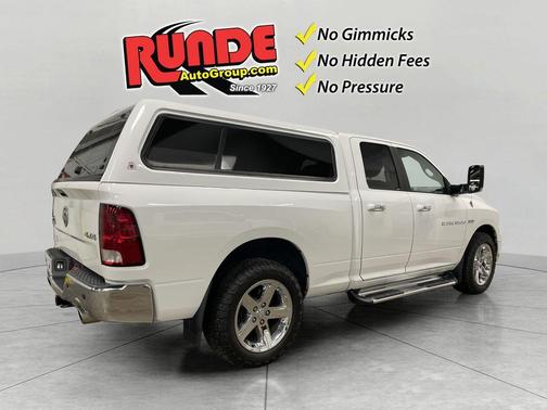 White 2012 RAM 1500 SLT