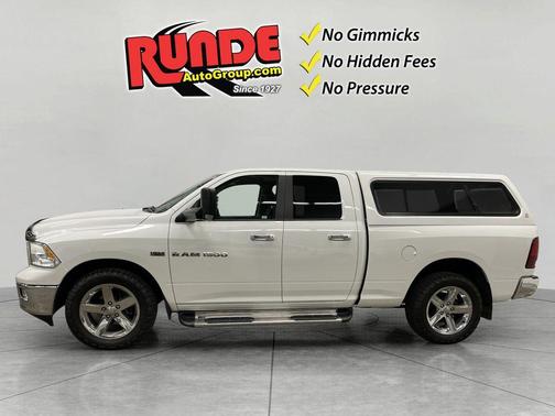 White 2012 RAM 1500 SLT