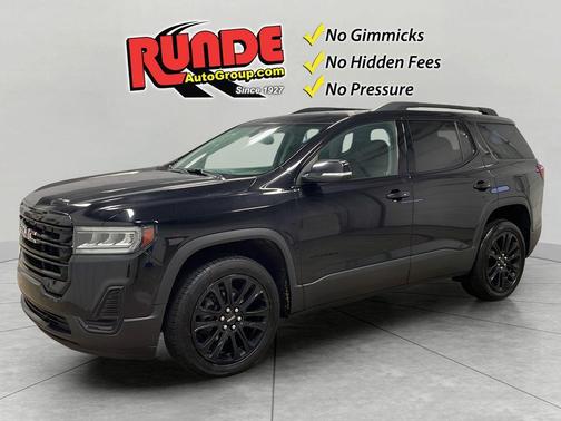 Black 2022 GMC Acadia SLE