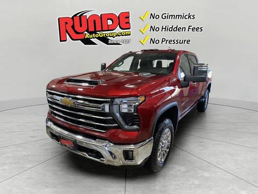 Radiant Red 2026 Chevrolet Silverado 3500 LTZ