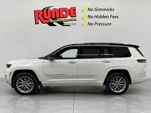 White 2022 Jeep Grand Cherokee L Summit