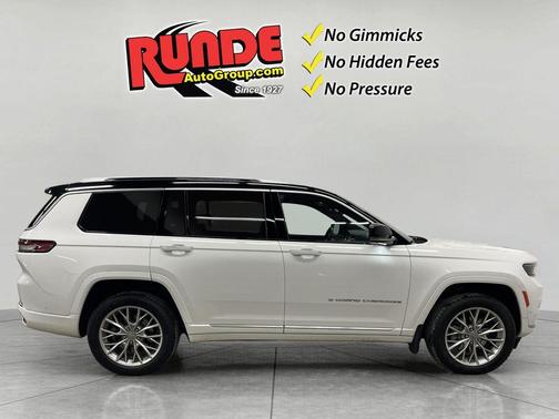 White 2022 Jeep Grand Cherokee L Summit
