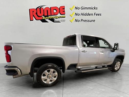 Silver 2022 Chevrolet Silverado 2500 LTZ