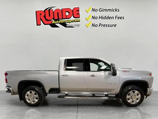 Silver 2022 Chevrolet Silverado 2500 LTZ