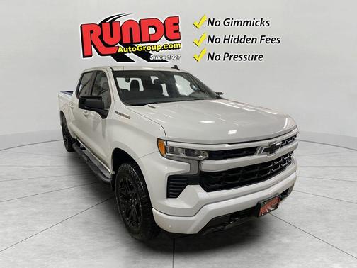 Summit White 2026 Chevrolet Silverado 1500 RST
