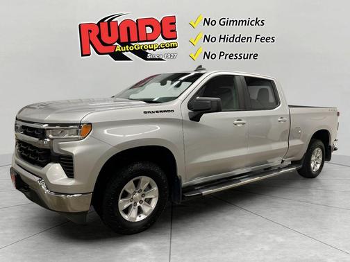 Silver 2022 Chevrolet Silverado 1500 LT