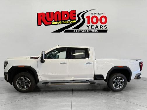 Glacier White 2026 GMC Sierra 2500 SLT