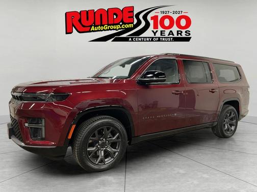 Velvet Red Pearlcoat 2026 Jeep Grand Wagoneer L Limited