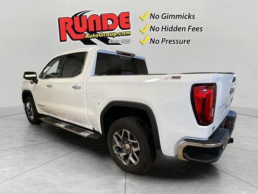 Glacier White 2026 GMC Sierra 1500 SLT