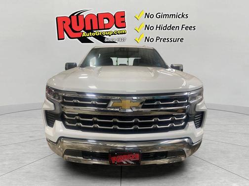 Summit White 2026 Chevrolet Silverado 1500 LTZ