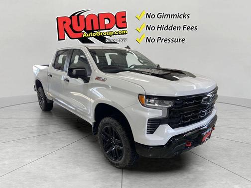 Summit White 2026 Chevrolet Silverado 1500 LT Trail Boss