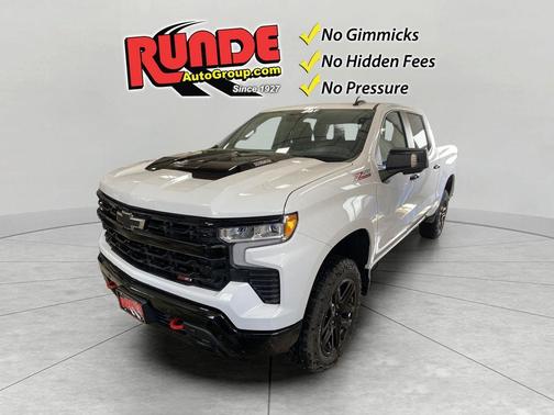 Summit White 2026 Chevrolet Silverado 1500 LT Trail Boss