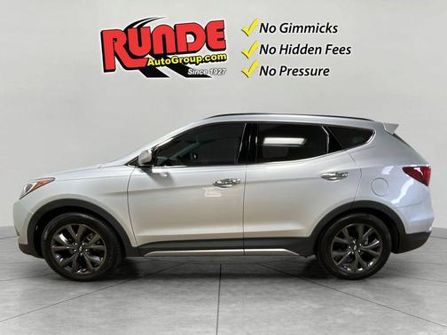 Sparkling Silver 2017 Hyundai Santa Fe Sport 2.0L Turbo Ultimate