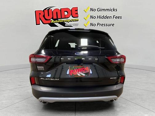 Black 2024 Ford Escape Platinum