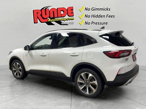 White 2024 Ford Escape Platinum