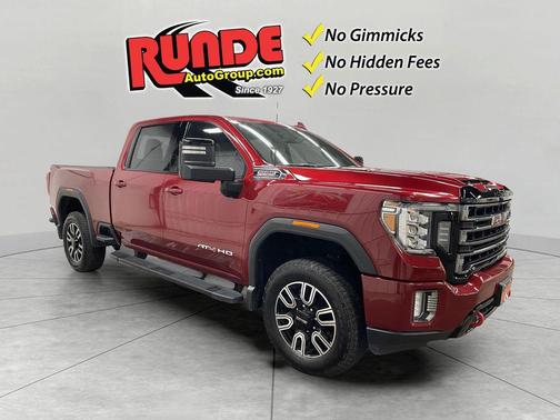 Red 2023 GMC Sierra 2500 AT4